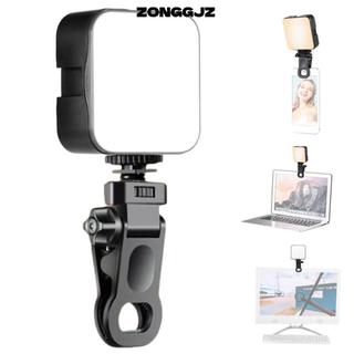 Đèn lấp đầy ZONGGJZ, Đèn Video LED 6000K, Đèn Flash máy ảnh có thể sạc lại di động Mini cho / Nikon / Điện thoại di động