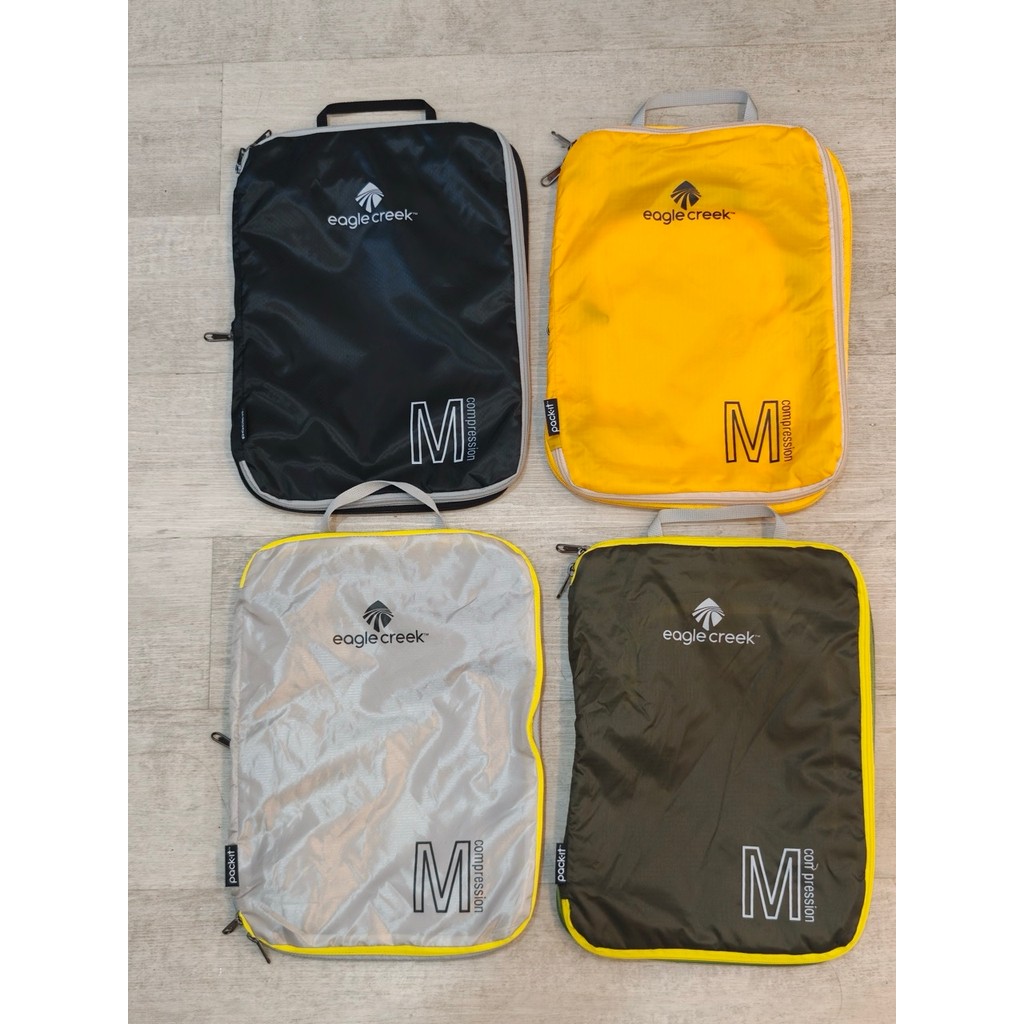 Eagle Creek PACK-IT Isolate Compression Cube Set S/M - Tui du lịch gấp gọn - Siêu tiện lợi - Nén đồ 