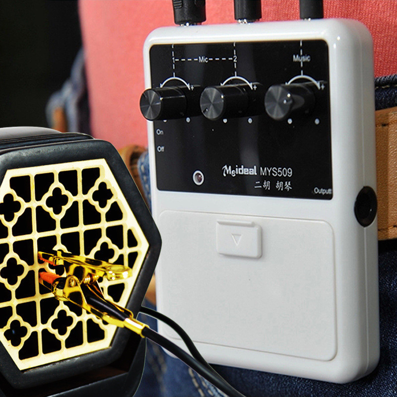 Đa Năng Erhu Pickup Khuếch Đại Độ Trung Thực Cao Nhạc Cụ Chuyên Dụng Mike Pickup Clip Huqin Âm Thanh