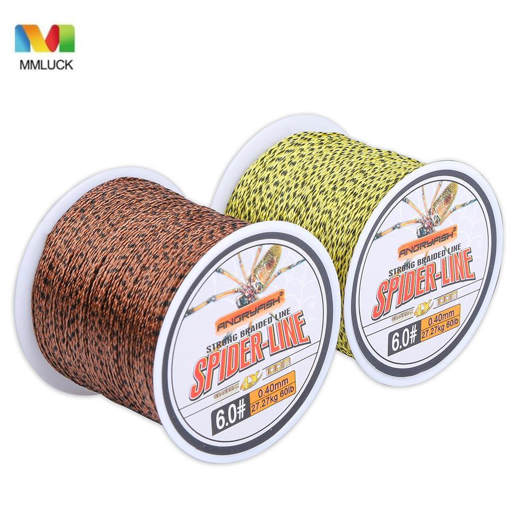 MMLUCK Dây câu bện MMLUCK chất lượng cao, độ bền tốt, 4 sợi