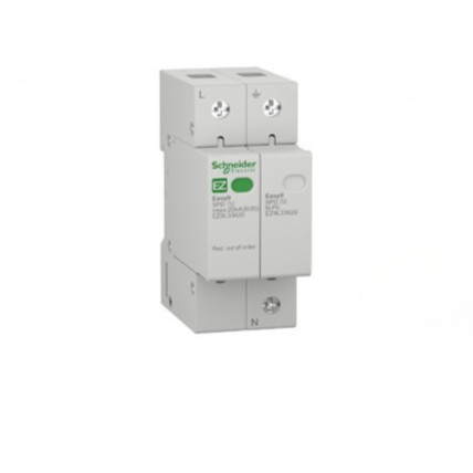 (Freeship) Thiết bị chống sét lan truyền dòng cắt 20kA loại 1P+N dòng Easy9 - Schneider  - EZ9L33620