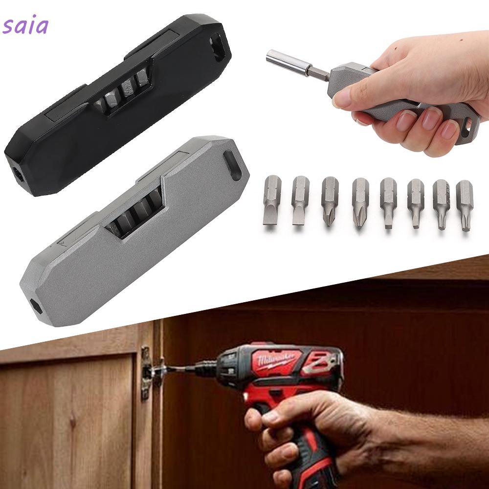SAIA Can Opener, Thiết kế chính xác 8 / 10 đầu EDC Pocket Tool, Bộ tuốc nơ vít Mini đa chức năng kíc