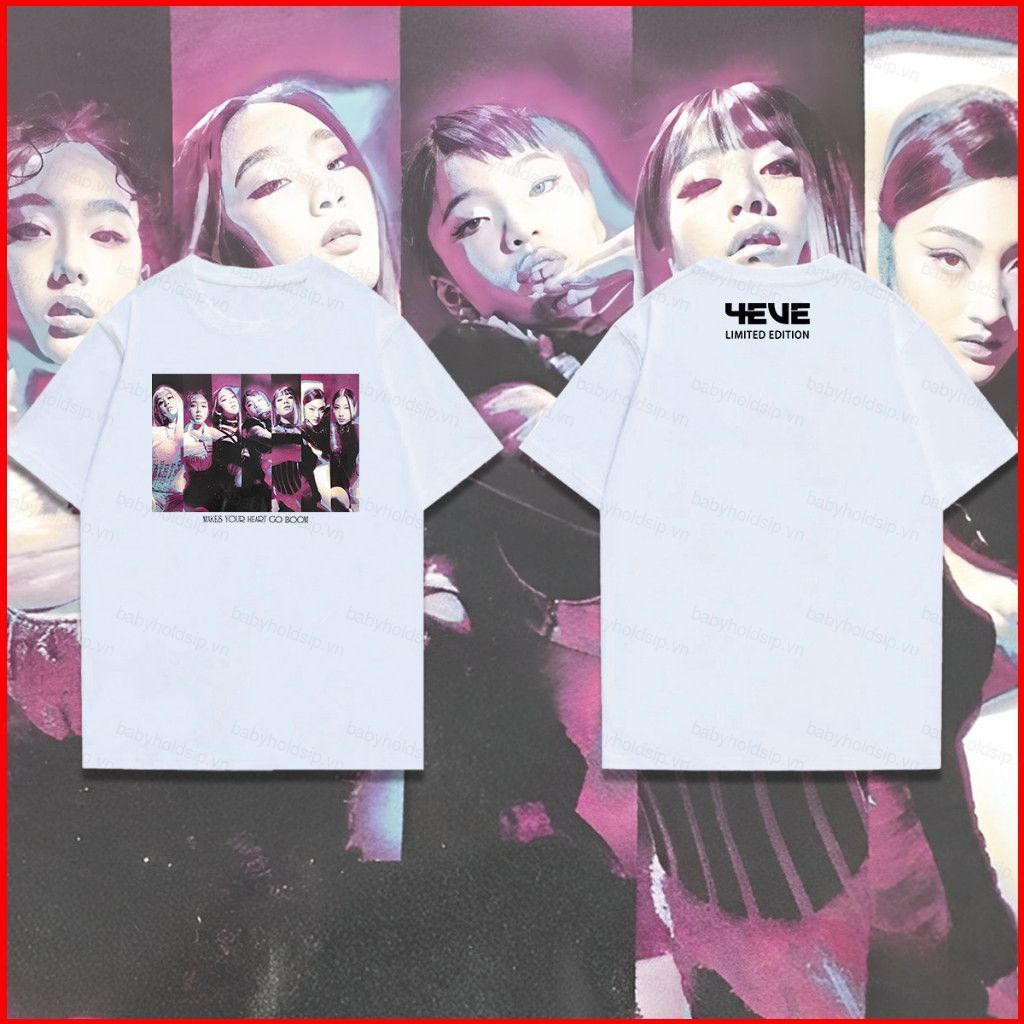 Áo thun cosplay anime từ bộ sưu tập LINE UP của 4EVE - phù hợp cosplays buổi hòa nhạc