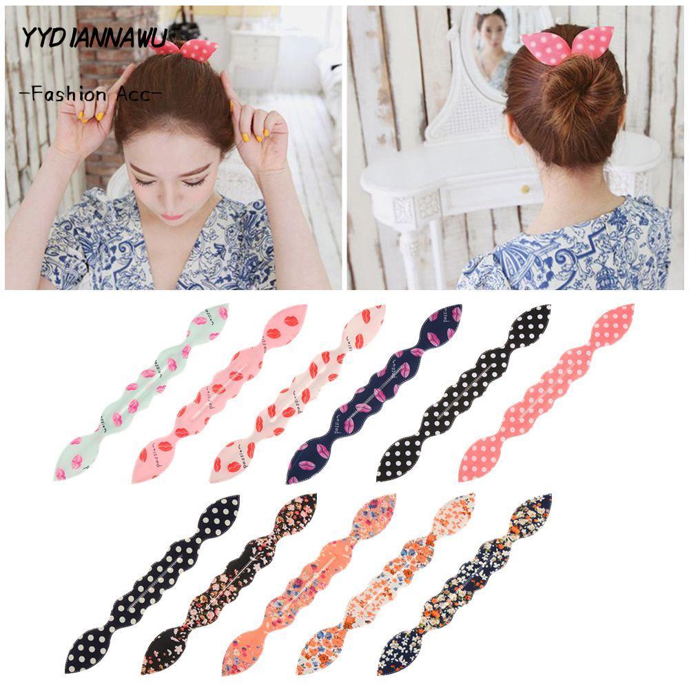 YYDIANNAWU Curler Twist Maker Kiểu tóc Đuôi ngựa Bun DIY Foam Bun Curler