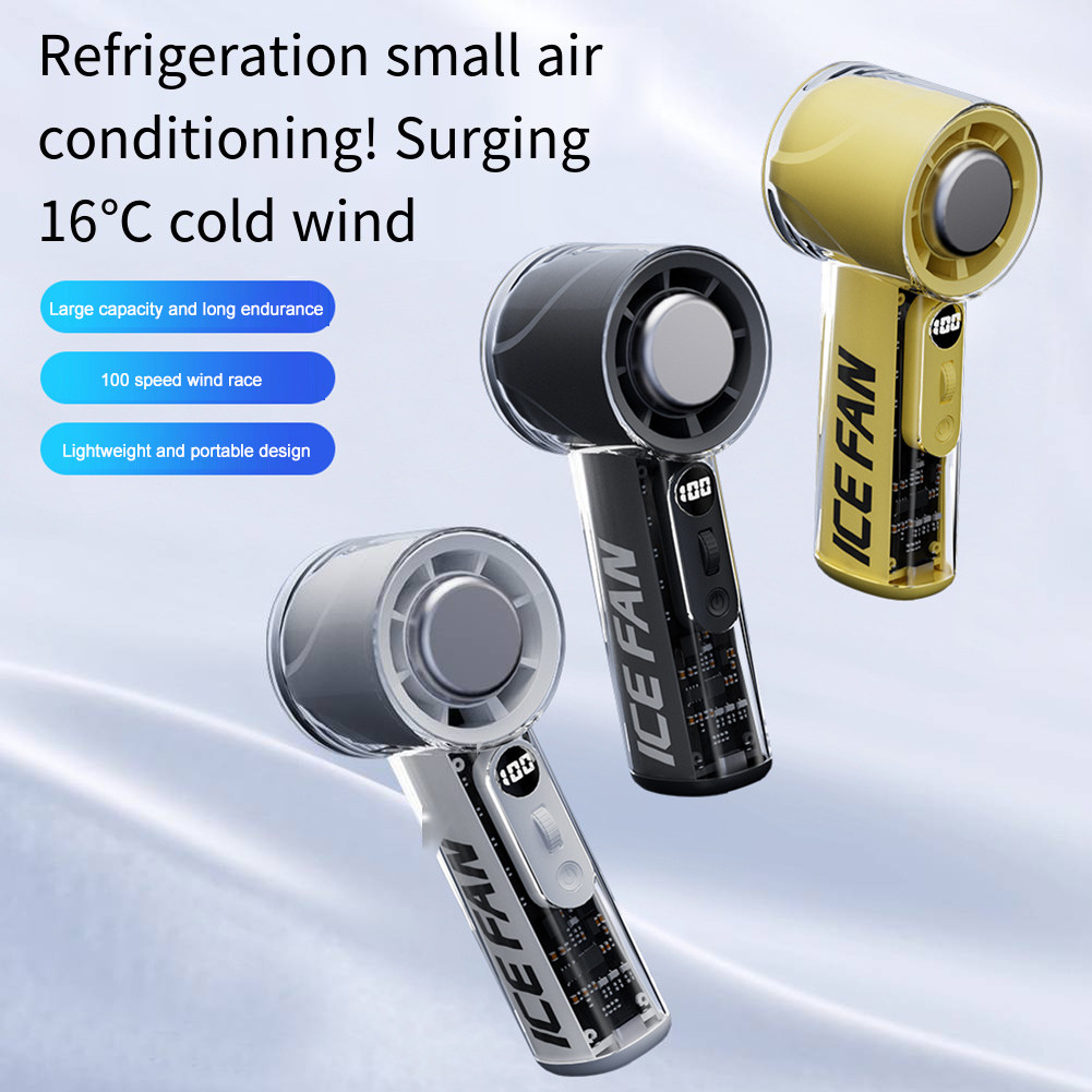 [PPIAVN]Long Battery Life Handheld Fan with Customizable Speed Control Feature[Ready stock]