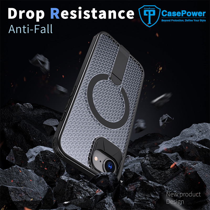 CasePower Từ Tính Cho iPhone 17E 17 16 Pro Max Air 16 Plus 16E iPhone13 14 11 XR Ốp điện thoại Đa Nă