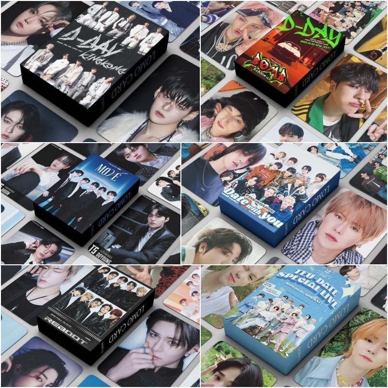 Tổng hợp set 55 lomo card Treasure