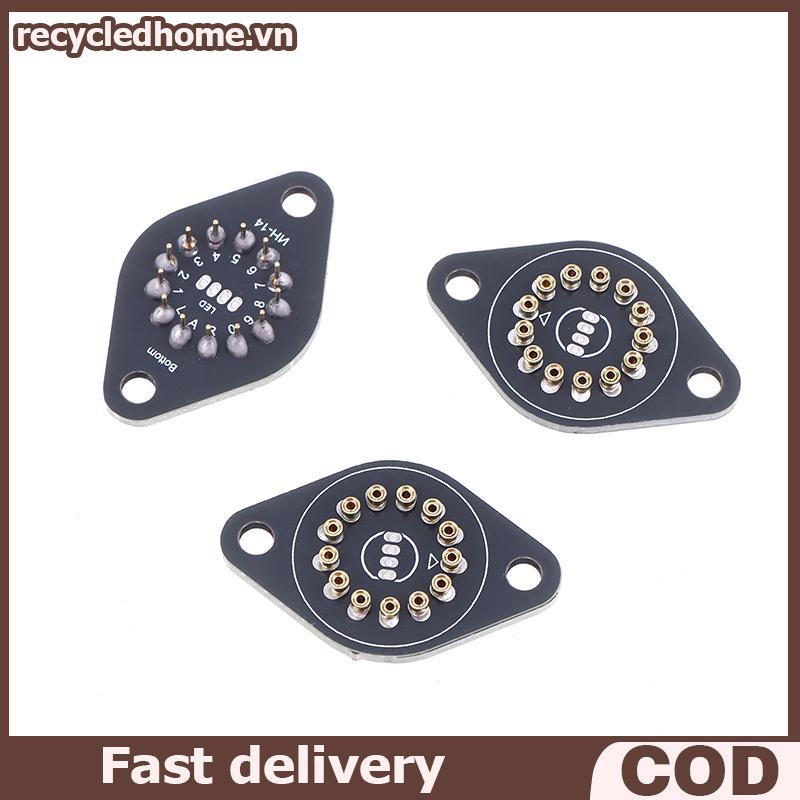 RC 1 / 4 Giá đỡ ống Nixie IN-14 Soet CẮM cho IN14 Glow Clo Phụ kiện ống điện tử VN