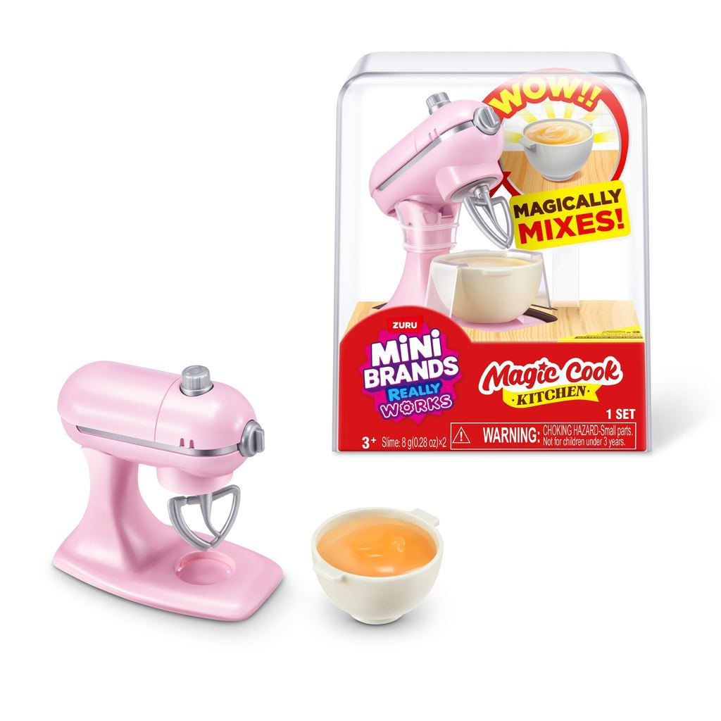 Mini Brands Really Works Magic Cook Kitchen Series 1 (Mixer) Đồ chơi mới lạ của ZURU