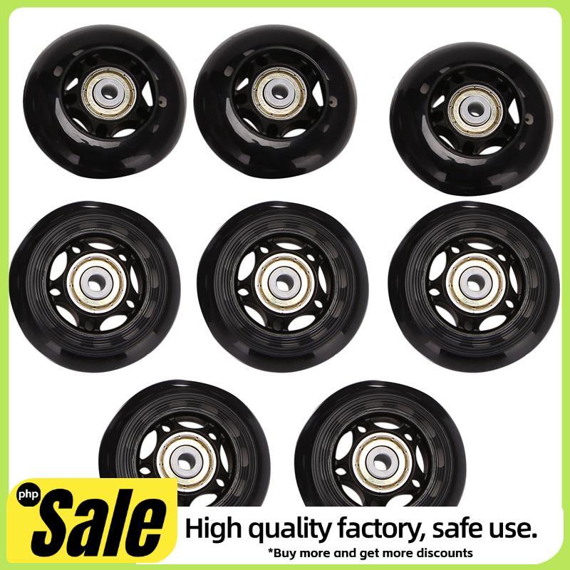 8 gói Bánh xe trượt patin nội tuyến, Bánh xe trượt patin trong nhà / ngoài trời, Bánh xe thay thế có