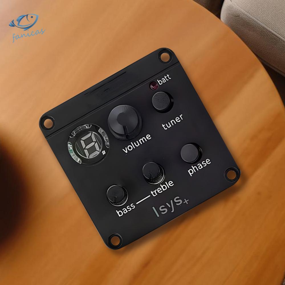 Acoustic Guitar Pickup Acoustic Guitar Preamp Classic Acoustic Guitar EQ Tuner Piezo Pickup Mic Blen