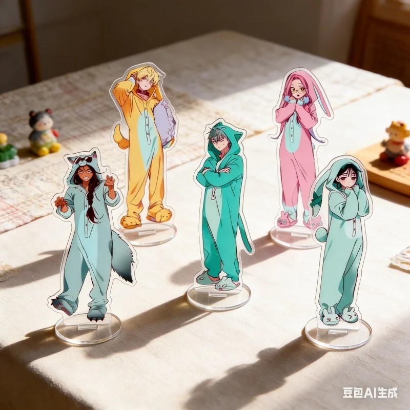 Standee Anime Alien Stage ALNST Mô Hình Acrylic 15cm Nhân Vật Ivan Till Mizi Sua Trang Trí Bàn Học Q