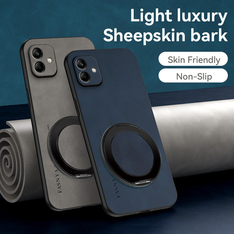 Áp dụng cho vỏ Samsung A04 SM-A045M SM-A045F SM-A045F / DS A04 Vỏ bảo vệ ống kính khung từ xoay kim 