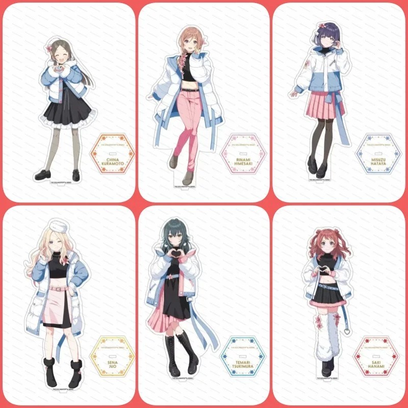 Standee Anime Gakuen iDOLM@STER Mô Hình Mica 15cm Trang Trí Gakuen Idolmaster China Kuramoto Saki Ha