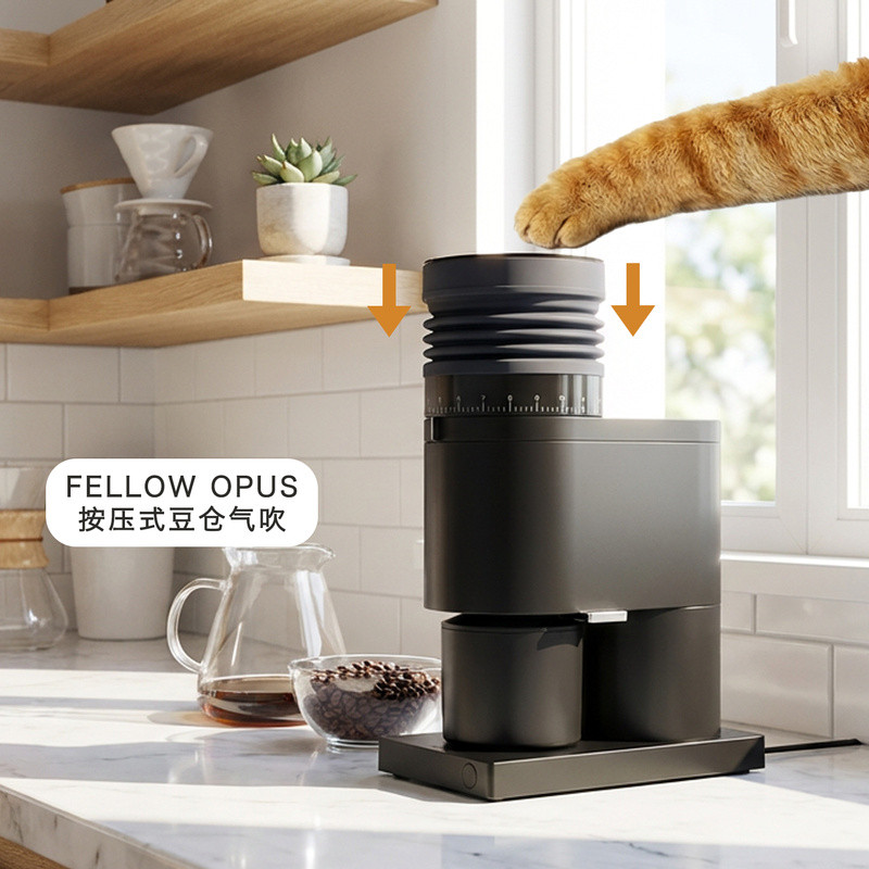 Phong Cách Mới Thiết Bị Cà Phê Baicui 3755 / Fellow Opus Silicone Press Paip Bean Kho Air Blow Máy X