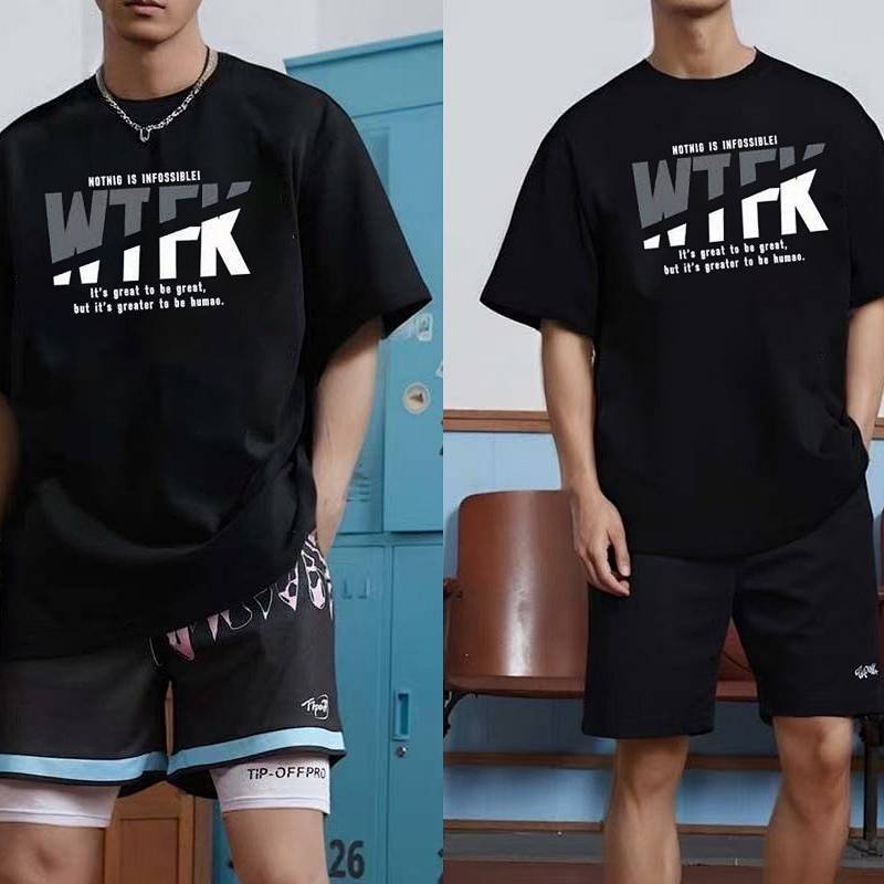 Basketball Clothes Sports T-shirt Basketball Quick-Drying Short Sleeve Mesh Loose Breathable Trainin