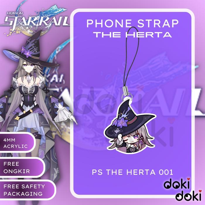 PHONE STRAP THE HERTA HONKAI STAR RAIL - PS THE HERTA 001