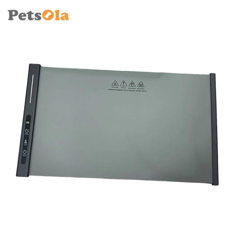 Khay sưởi ấm bằng điện PETSOLA Máy hâm nóng thực phẩm bằng điện gấp, Tấm sưởi ấm thực phẩm, cho bàn Buffet Quà tặng tân gia tại nhà