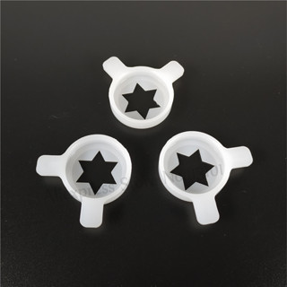 3 Hexagram Modelling Caps Phụ tùng cho máy làm kem mềm Nắp vòi phun nhựa Phụ kiện đường kính trong 29mm