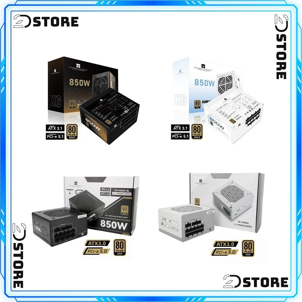 NGUỒN MÁY TÍNH THERMALRIGHT KG850 (Full Modular/80 PLUS GOLD)