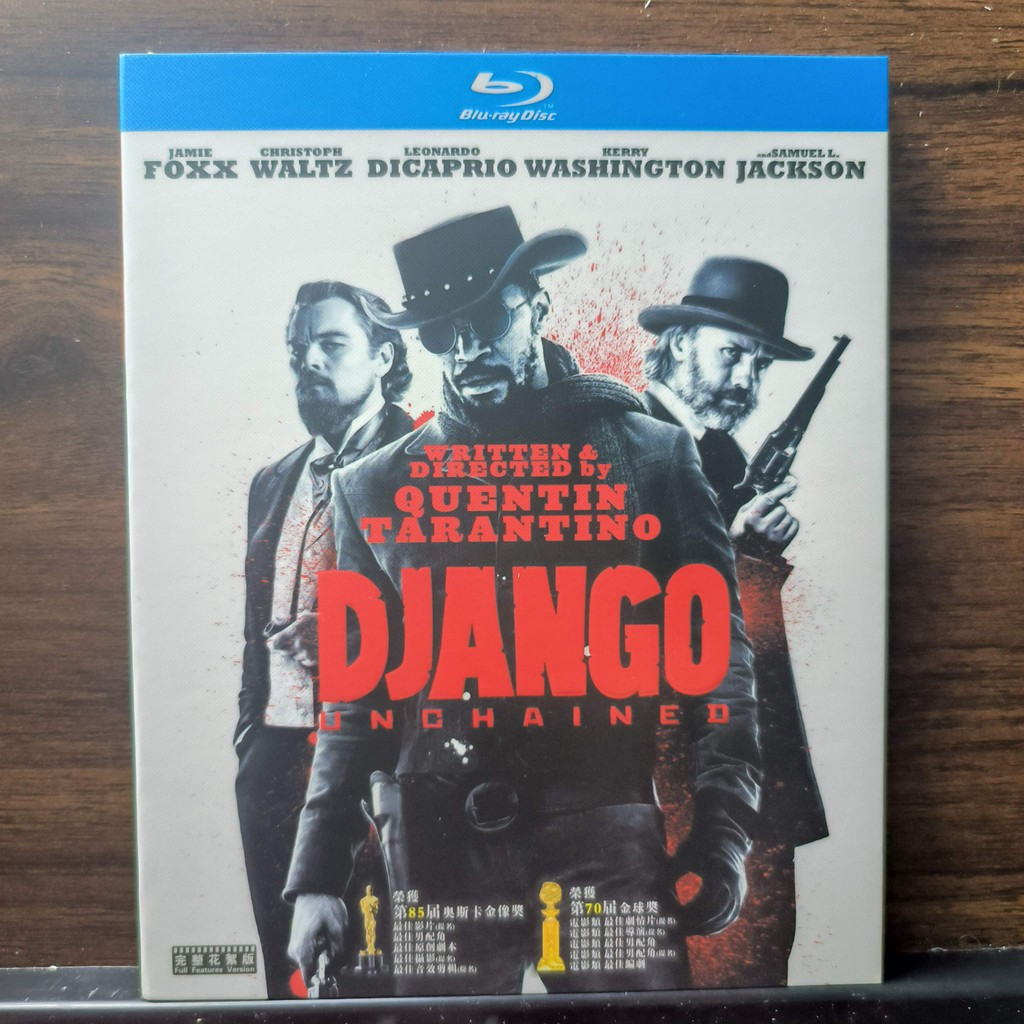 Đĩa Blu-ray Phim Mỹ Django Unchained 2012 Tiếng Anh Tây Ban Nha Trung Quốc Thái Thương Hiệu Mới Đóng