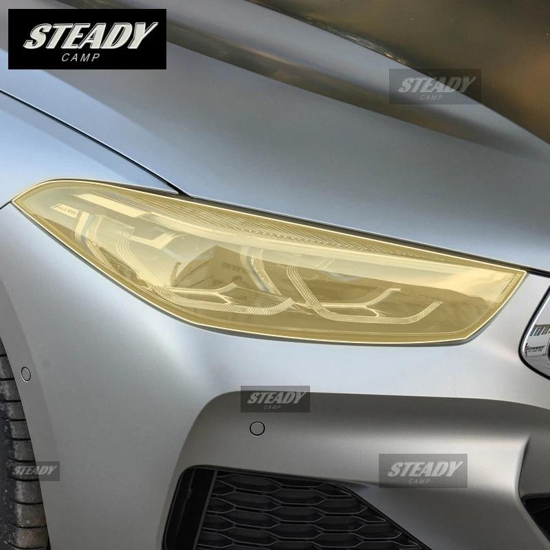 Trước Cắt Đèn Pha Ngoại Thất Ô Tô PPF Phim Bảo Vệ Trong Suốt TPU Chống Trầy Xước Cho Xe BMW G14 G15 