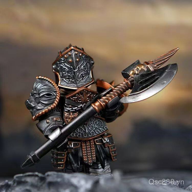 Phong Cách Mới Thích Hợp Khối Xây Dựng Vinh Quang Trận Thần Trò Chơi Thời Trung Cổ Chiến Binh Horton