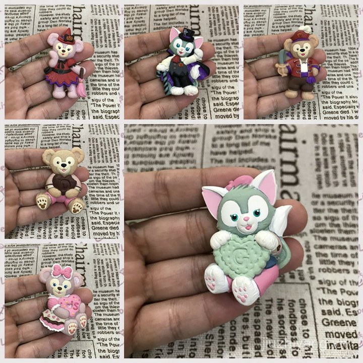 Sản phẩm mới Số lượng lớn duffy duffy Bear Shirley May Phục Sinh Họa Sĩ Mèo Sô Cô La Tủ Lạnh Miếng D