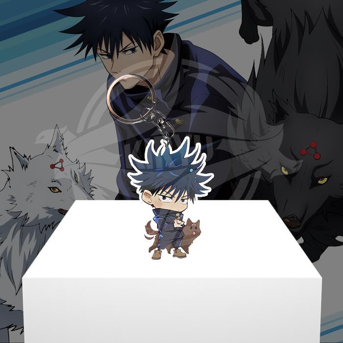 Gantungan Kunci Anime Jujutsu Kaisen - Megumi - Ganci Akrilik - Keychain Acrylic - Megumi 1, Gantung