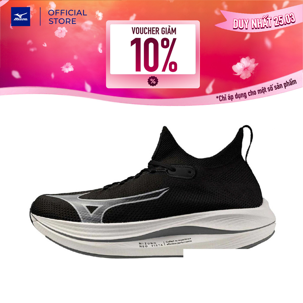 Giày Chạy Bộ Unisex Mizuno Mizuno Neo Vista - Đen - J1GC243952