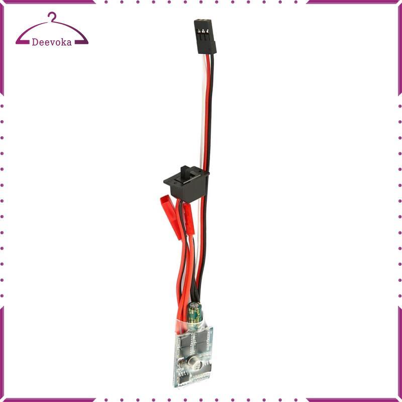 Bộ điều khiển tốc độ ESC chải 30A ESC phanh cho xe hoặc thuyền RC Mini DIY