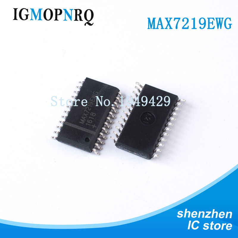 10 Cái / lốc MAX7219 7219EWG MAX7219EWG SOP24 SMD Màn Hình Chính Hãng