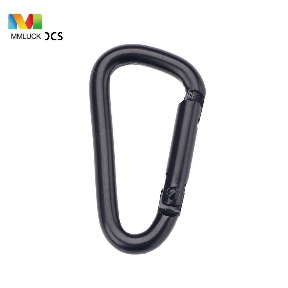 MMLUCK Móc carabiner MMLUCK màu đen, phù hợp với ba lô và ấm đun nước