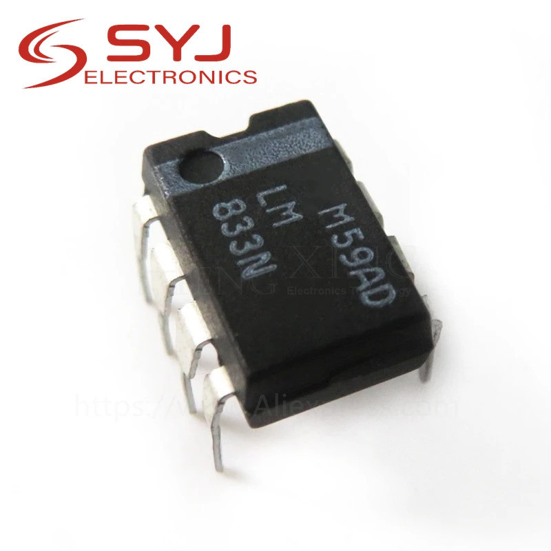 10 cái / lốc LM833N LM833 DIP-8 Còn hàng
