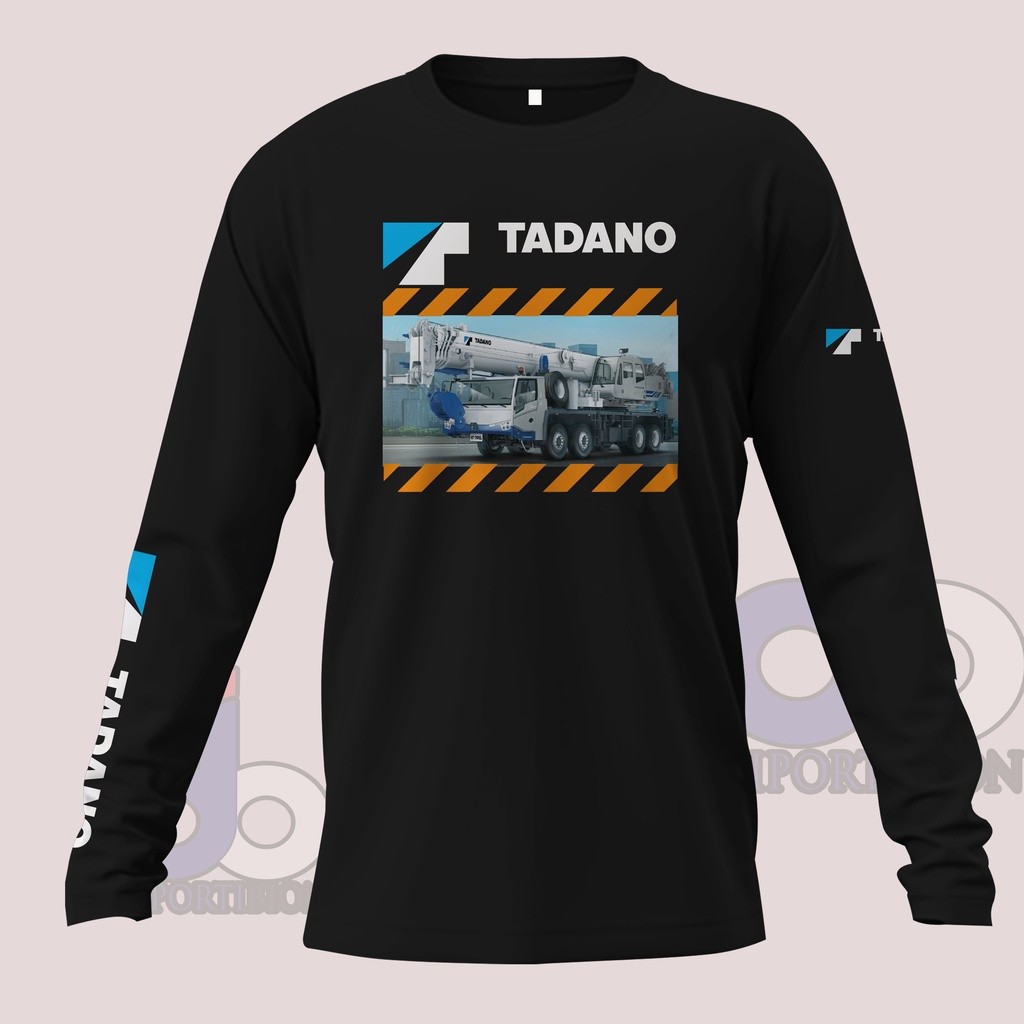 Áo thun dài tay Tadano Crane Illustration / tadano Crane Jersey