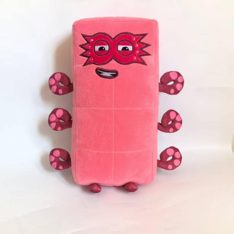 Hàng sẵn có hand2md Numberblocks Búp bê Đồ chơi sang trọng Búp bê DIY Anime Ngoại vi Không mùi