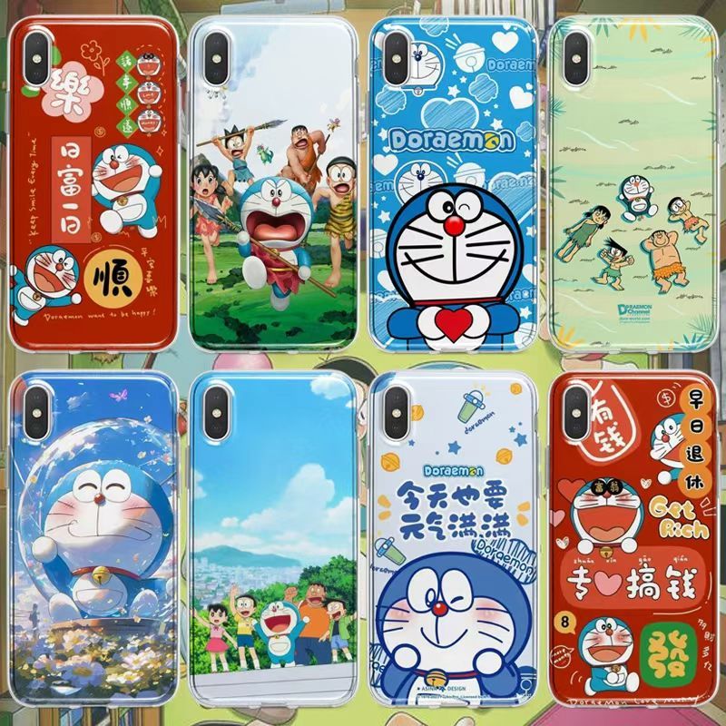 Ốp Điện Thoại Anime Doremon Cho INFINIX SMART 10 Plus 9 8 7 SPARK 40 PRO PLUS CAMON 40 Pro HOT 30 Pl