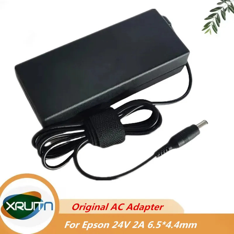24V 2A 48W AC Adapter EP-AG480DDG Cho EPSON DS870 DS530 DS770 DS775 DS410 GT-X970 GT-1500 GT-S50 GT-