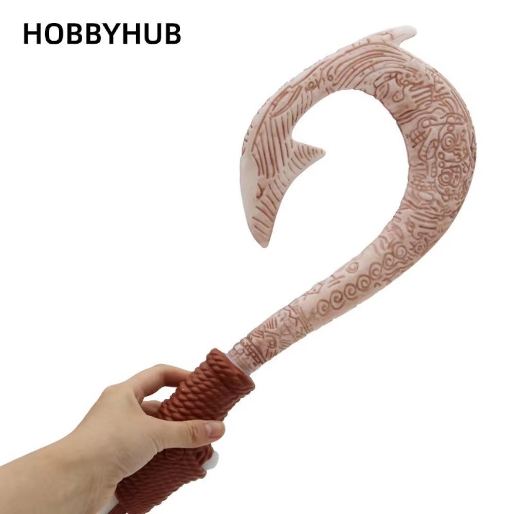 HOBBYHUB Maui Fish Hook Toy, 42cm Cosplay Đạo cụ Moana 2 Ocean Adventure Toys, Âm thanh sáng tạo và 