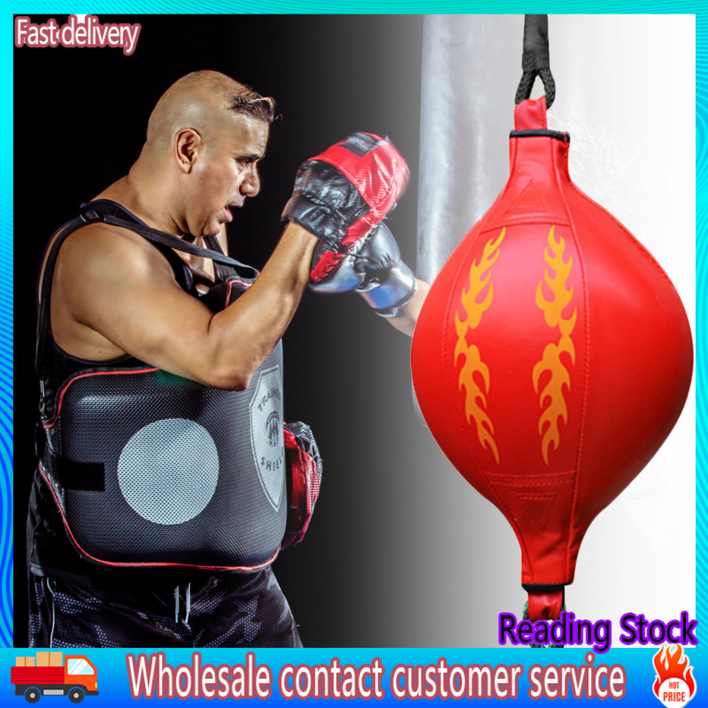 DRO _ Faux Leather Boxing Fitness Muay Thai Thể hình Tốc độ lạm phát Bóng đấm