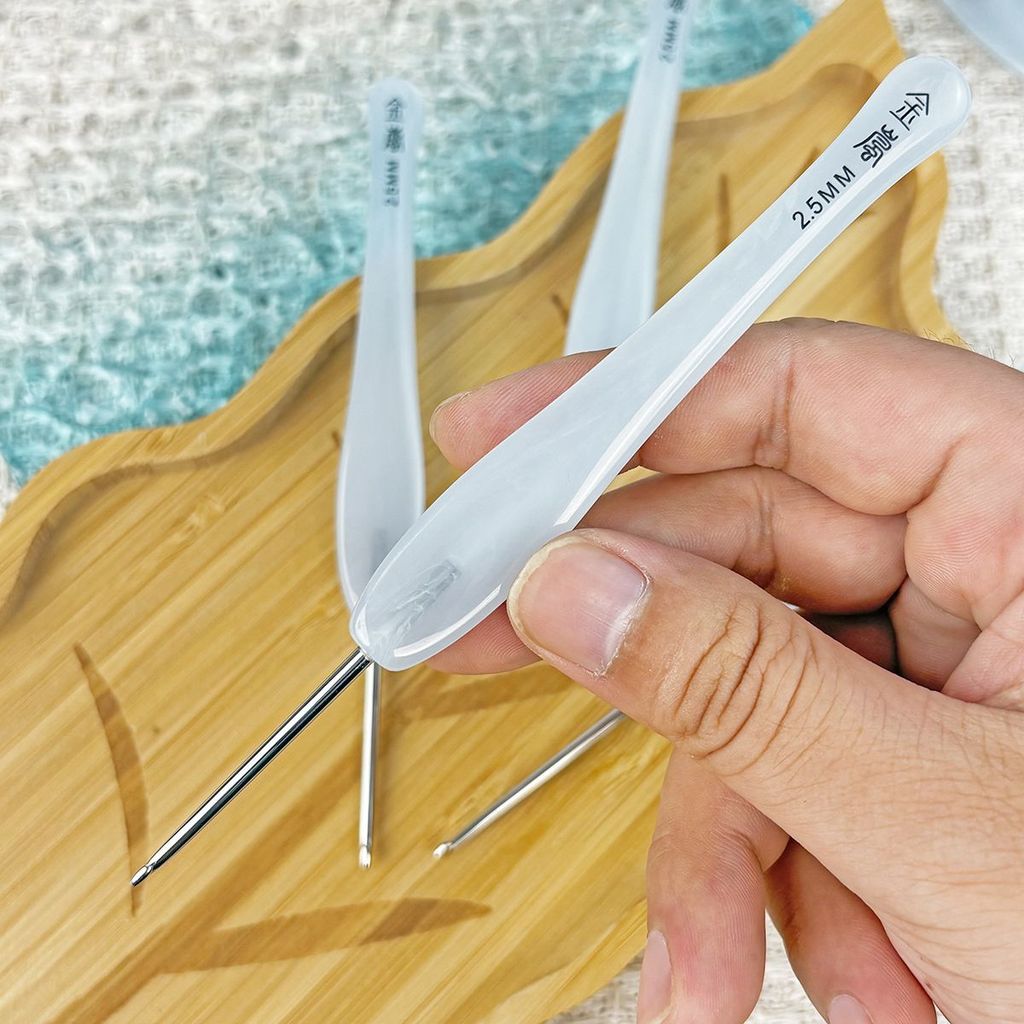 Jinlan Móc Nhựa Xanh Yuehua Phong Cách Mới Tiêu Chuẩn Phiên Bản Kim 1.0 Móc Inox [Phong Cách Di Động