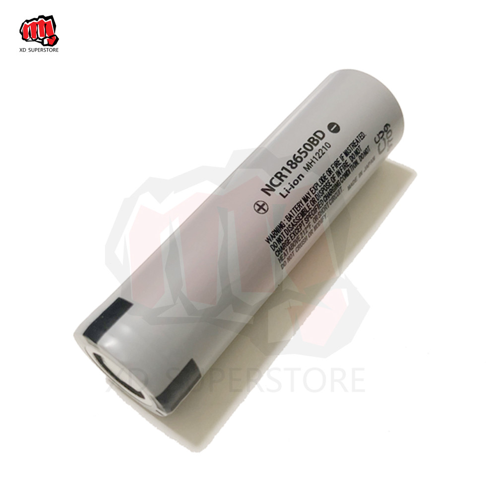 Pin 18650 Panasonic 3200mAh 3.7V Đầu phẳng NCR18650BD Có thể sạc lại 1000 lần MADE IN JAPAN