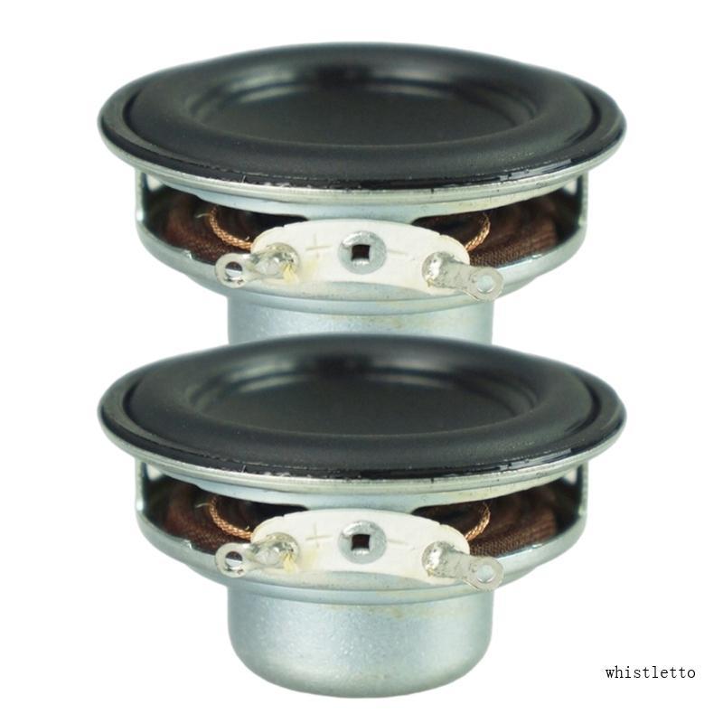 Whi 2 Chiếc Loa Từ Tính 4Ohm 8W Loa Loa Cao Su Bên Loa Amplifi