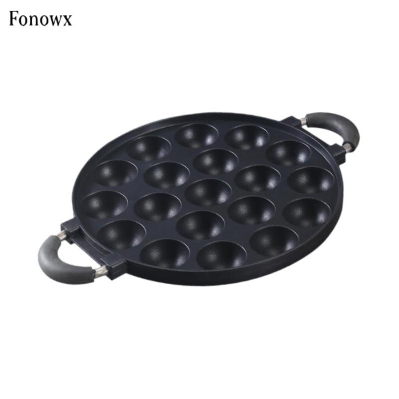 Fonowx Donut Maker Pancake Khuôn Tấm Bánh Tròn Khuôn Mini Waffle Maker Ball Turkoyaki