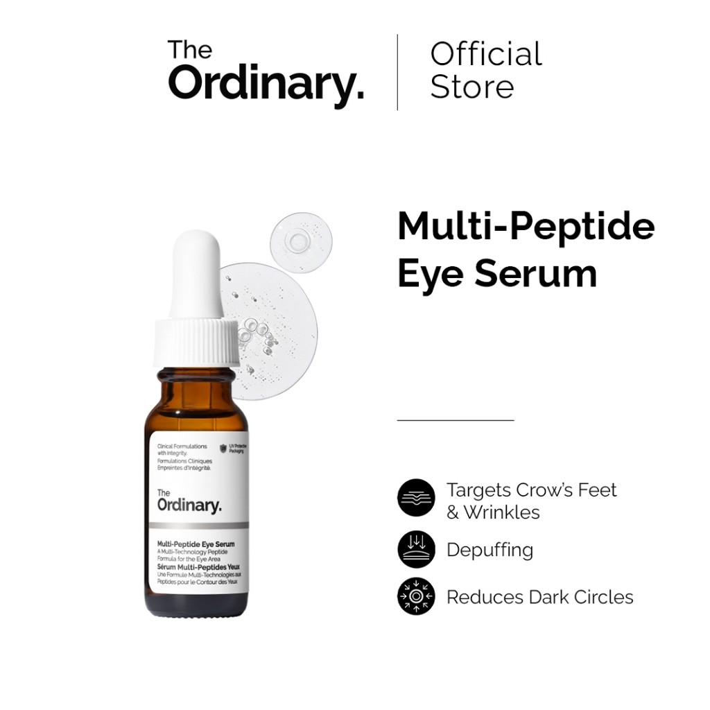 Tinh chất dưỡng chống lão hóa mắt The Ordinary Multi-Peptide Eye 15ml