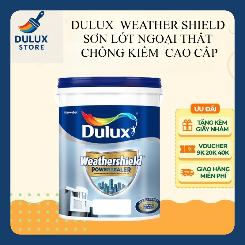 5L Sơn lót ngoài trời cao cấp DULUX Weathershield A936 chống kiềm cao