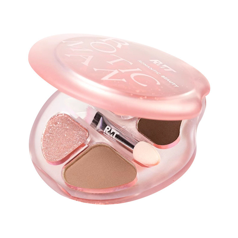 Luo Xiaoman Lying Silkworm Palette Contouring to Lying Silkworm Eyeshadow Palette Bảng phấn mắt bốn 