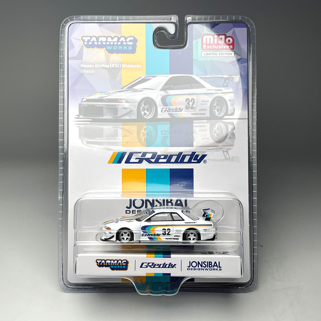 Tarmac 1 / 64 Nissan Skyline GT-R R32 GTR Hợp Kim Diecast Xe Mô Hình Đồ Chơi Quà Tặng Sinh Nhật