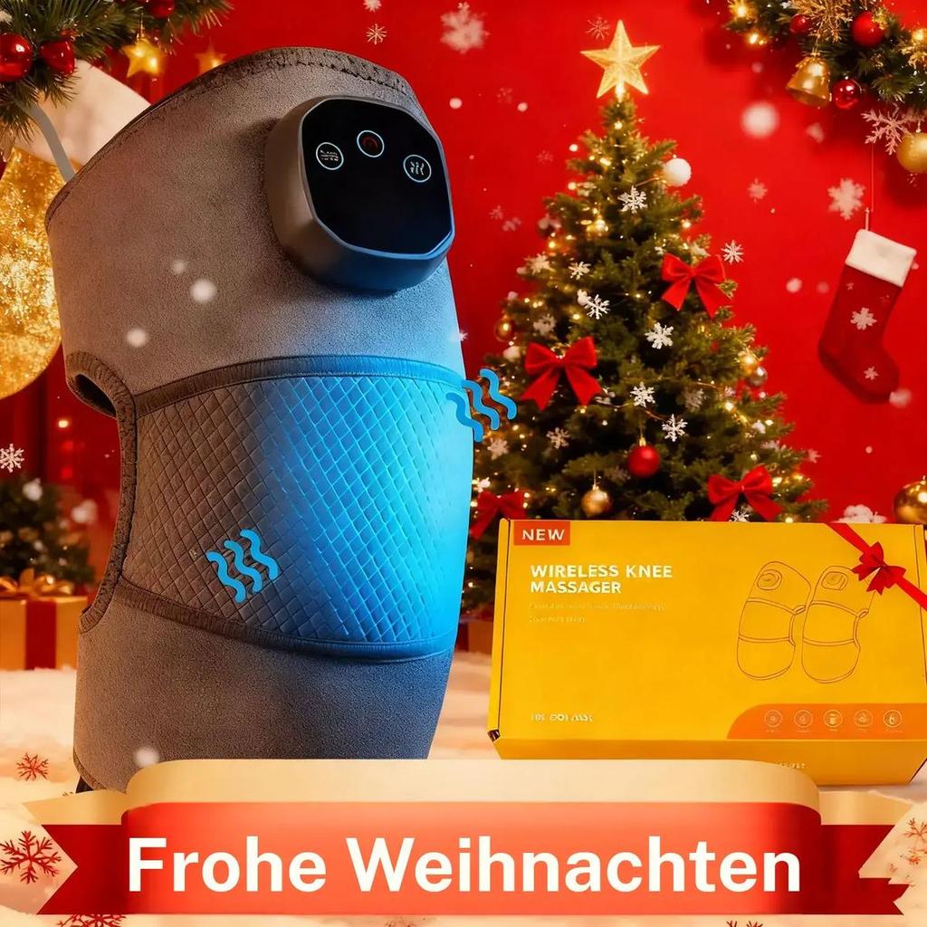 Máy mát xa sưởi ấm đầu gối di động, Máy mát xa rung có màn hình kỹ thuật số, Máy mát xa đa chức năng