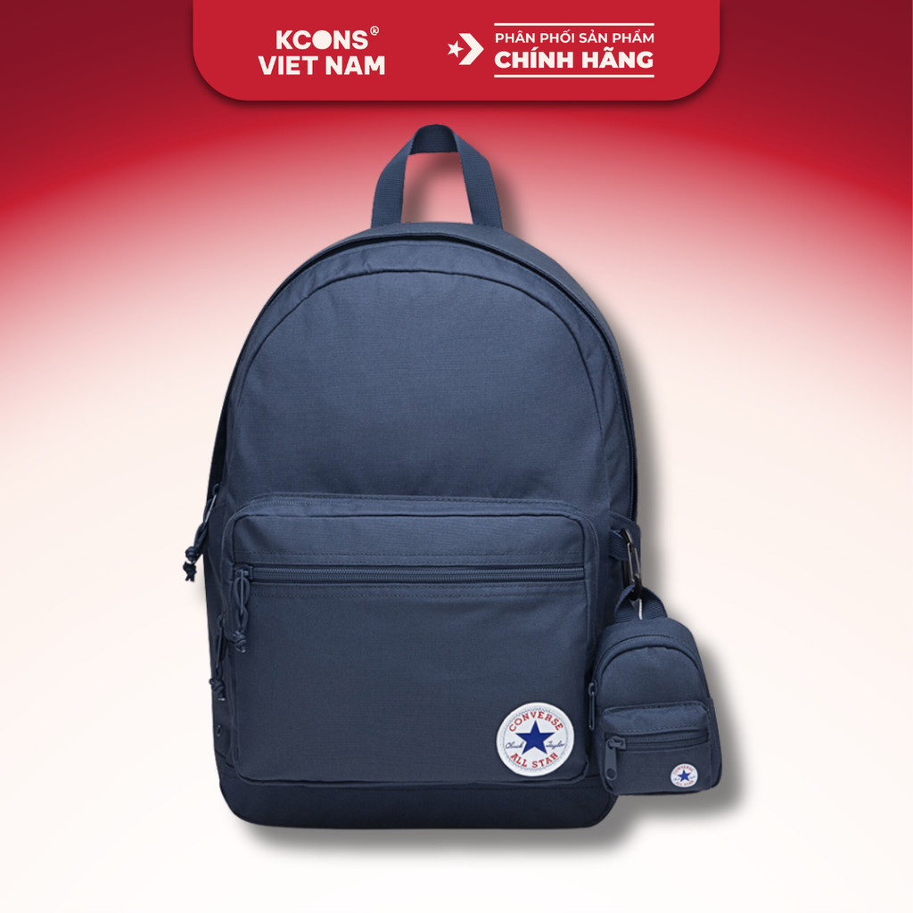 Ba lô Converse Go 2 Backpack CONMA5665-BFK Navy Unisex Thể Thao Đi Học & Đi Làm